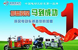 電動車宣傳海報圖片