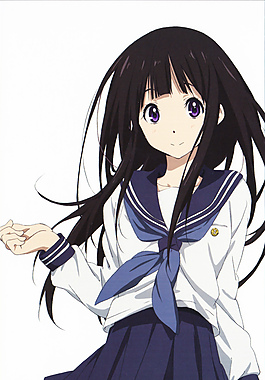 可愛水手服女孩