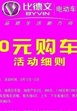 比德文電動車圖片