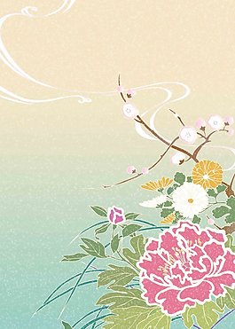 日系風(fēng)格色彩背景-63高清圖片