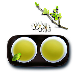 清茶诗意的素材