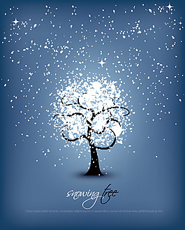 snowing_tree
