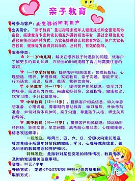 移動親子教育海報圖片