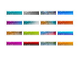 網頁設計適用的花紋banner