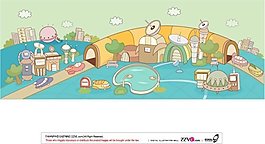 科技信息矢量背景圖