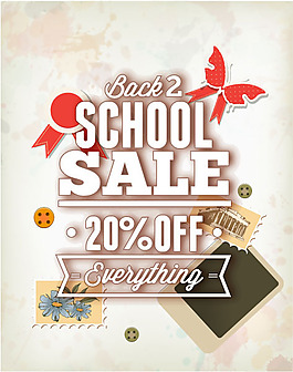 開(kāi)學(xué)季創(chuàng)意海報(bào)17—矢量素材