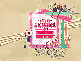 開(kāi)學(xué)季創(chuàng)意海報(bào)10—矢量素材