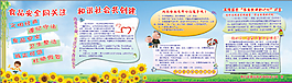 学校食品安全宣传栏