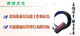效績(jī)文化 文化墻圖片