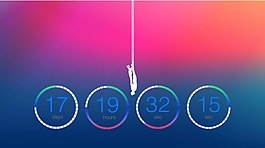 IOS7.1風(fēng)格的倒數(shù)計時器