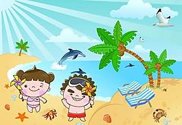 海灘風(fēng)景圖片