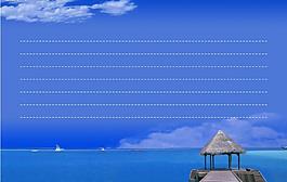 夏日海灘圖片