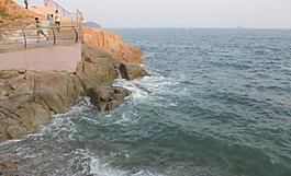 海灘巖石圖片
