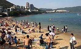 香港赤柱海灘圖片