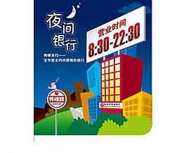 夜間銀行圖片