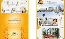 房产三折页图片