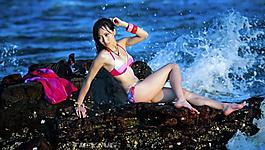 內衣美女圖片