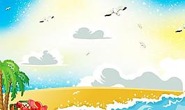 海滩沙滩休闲图片