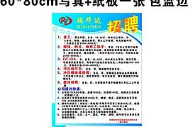 工廠招聘圖片