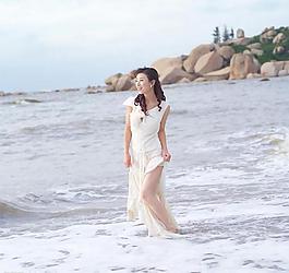 海灘婚紗照圖片