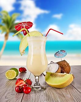 夏日果汁圖片