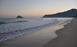 夕陽 大海圖片