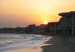 夕陽圖片