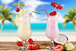 夏日果汁圖片
