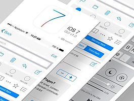 ios7_GUI_PSD(圖形用戶界面)