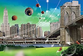 美麗的城市建筑