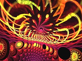 抽象動(dòng)態(tài)光暈視頻背景