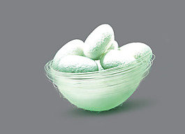 蠶絲分層已經(jīng)扣好素材圖
