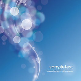 璀璨光暈背景04——矢量素材