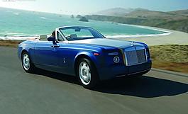 勞斯萊斯敞篷車圖片