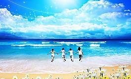 海邊圖片