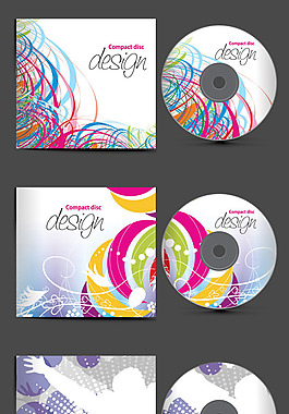 精美CD套裝——矢量素材