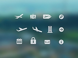 旅游圖標