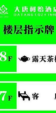 樓層指示牌圖片