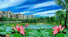 房產(chǎn)樓盤廣告素材圖片