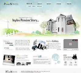 樓盤銷售類網站設計圖片