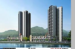 建筑樓盤(pán)效果圖圖片