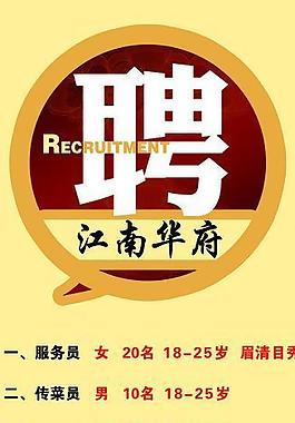 招聘海報圖片