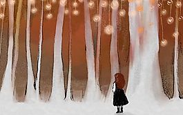 韓國(guó)手繪藝術(shù)插畫