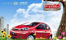 汽車(chē)海報(bào)素材圖片