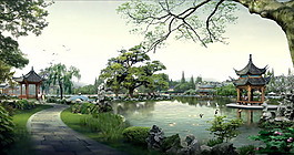 綠色風(fēng)景圖