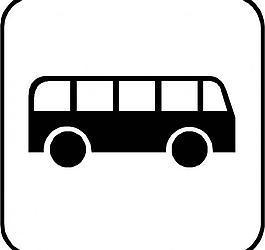 公交車標識圖片