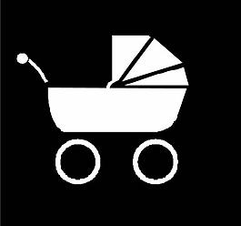 嬰兒推車通行標(biāo)識(shí)圖片