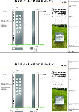導(dǎo)視立牌圖片