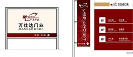 萬仕達門業戶外牌圖片