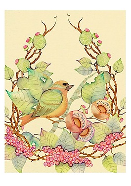 唯美插畫